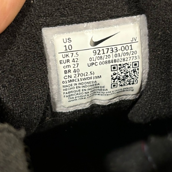 Nike Black/Black Air Max 97 - Picture 6 of 6